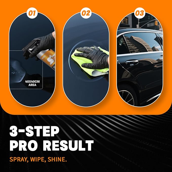 Instant Automotive Coating - All-Exterior Protection for Paint, Trim & Wheels | Hydrophobic & UV Resistant