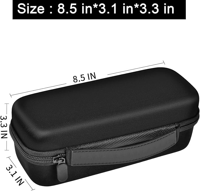 Case Compatible with Fanttik X8 for APEX/APEX EV Tire Inflator Portable Air Compressor. Storage Holder for Hafuloky for modari for OlarHike for LOLSSA for Yeskuyan Air Pump (Box Only) -Black