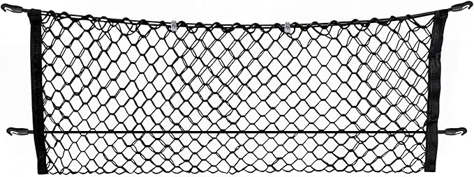 Envelope Style Trunk Mesh Cargo Net for Chevy Traverse 2018-2025 Car Accessories - Premium Trunk Organizers and Storage - Cargo Net for Truck - Best Carrier Organizer for Chevrolet Traverse