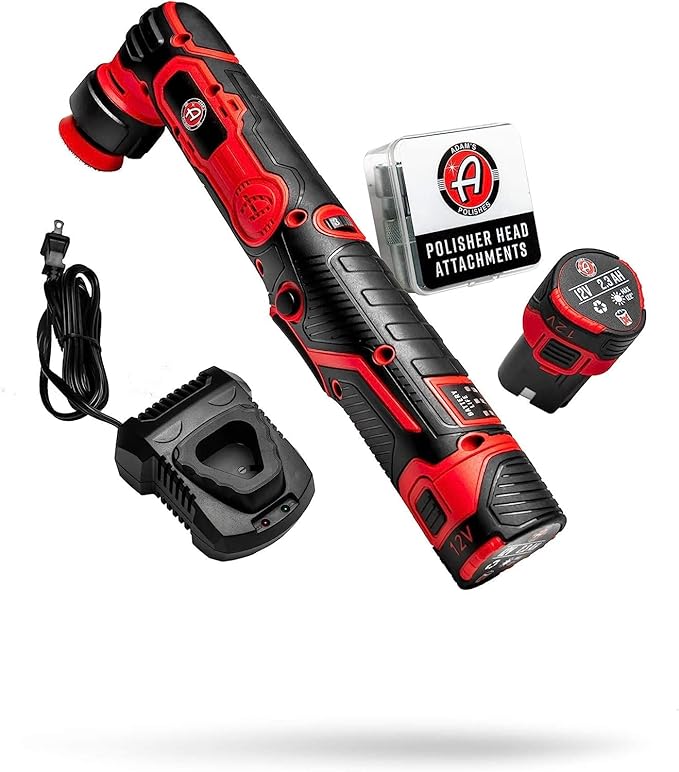Adam's Polishes Swirl Killer Micro - Correct & Polish Tough to Reach Areas, Badge Emblems, Grills, Chrome, Interior Consoles, and More - Powerful Nano Polisher for Professional Detailing Results