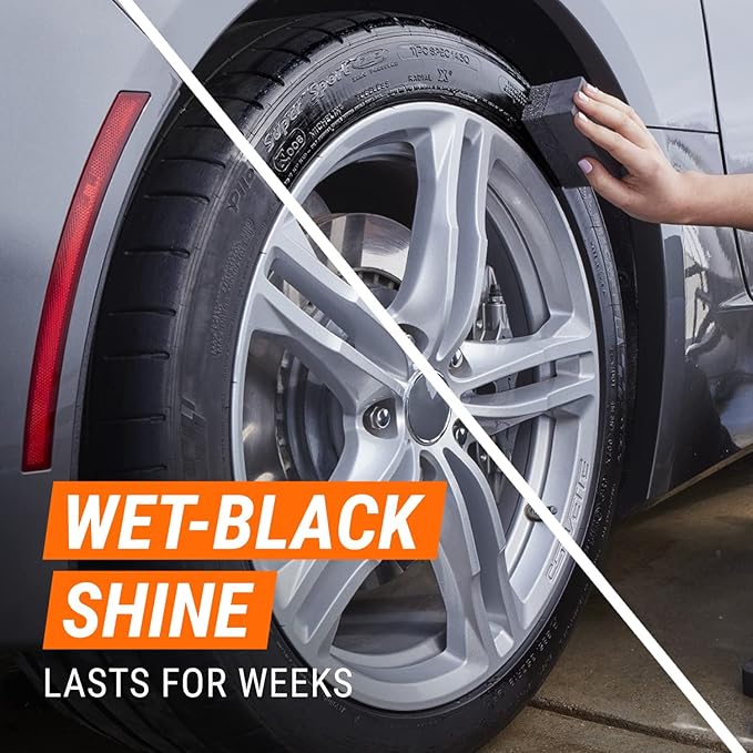 Armor All Extreme Tire Shine Gel by Armor All, Tire Shine for Restoring Color and Tire Protection, 18 Fl Oz