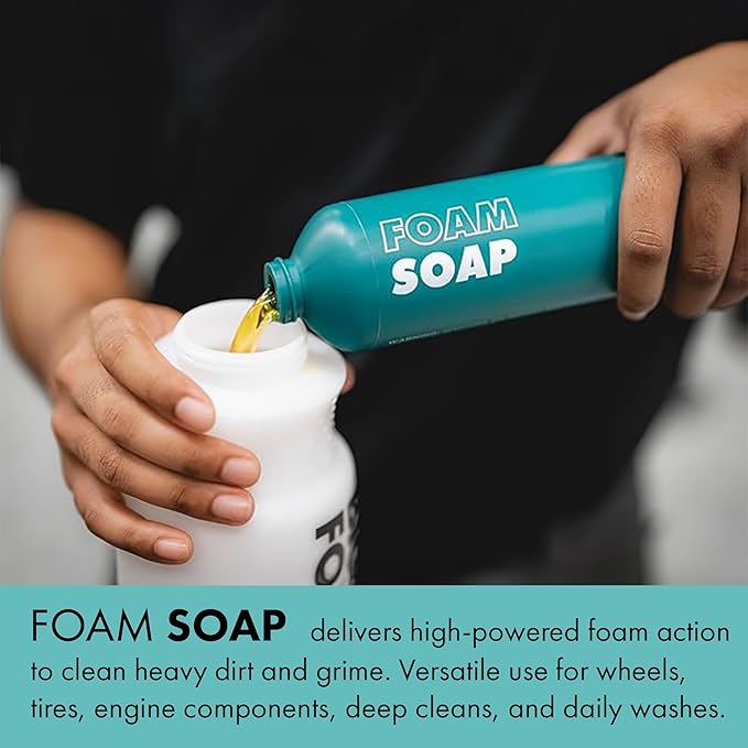 XPEL Foam Soap, 16 oz - pH-Balanced Car Wash and Detailing Soap for Foam Cannons, Pressure Washers, and Foam Guns - Safe for Paint, Wax, Clear Coat, and Ceramic Coatings