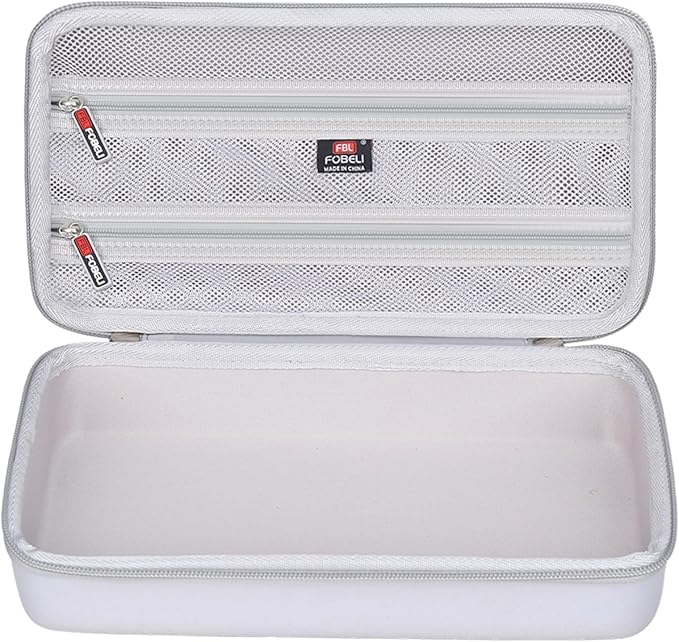 FBLFOBELI Hard Carrying Case for Halo Bolt Ultimate 2.0 & 3.0/for Halo Bolt Air + 55500 1750/for Halo Bolt Air 58830 Portable Vehicle Jump Starter with Air Compressor (Case Only) (Gray)