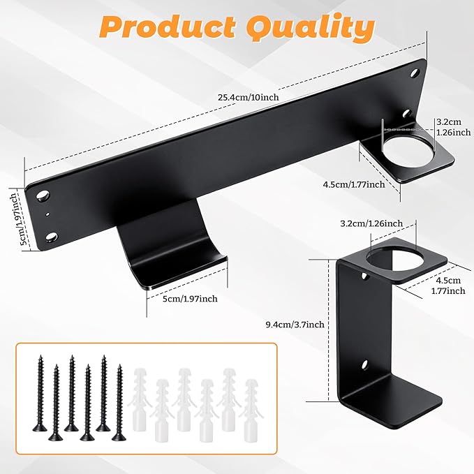 Floor Jack Stand Wall Mount Rack Organizer, Car Hydraulic Trolley Jack Stands Holder, Garage Tool Hangers Jack Stands Holder, Storage Rack Tower Racing Trailer Accessories Tool