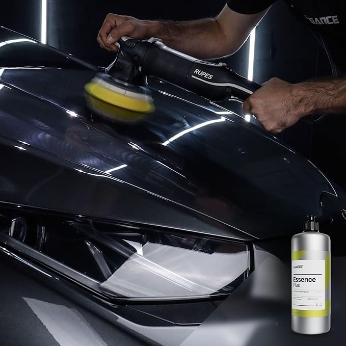 CARPRO Essence Plus Non-Abrasive Gloss Agent, SiO2, Blend of Ceramic Coat Repair Agents, High Gloss Quartz Resins, and Hydrophobic Nanoparticles for Repairing Durable Ceramic Coatings - Liter (34oz)