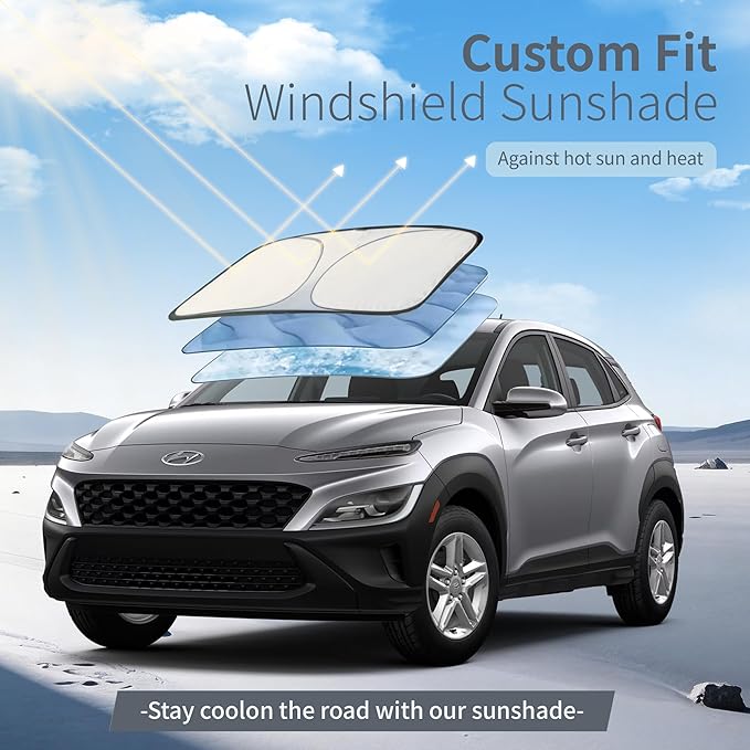 Car Cover Waterproof All-Weather,Heavy-Duty Outdoor Full Exterior Automobiles Snow Cover for SUV Up to 181 inch,with Sun Visor,Anti-Scratch Cotton Lining & Zippered,Towel&Storage Bag