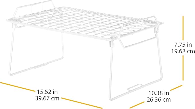 Whitmor Wire Grid Stacking Utility Shelf