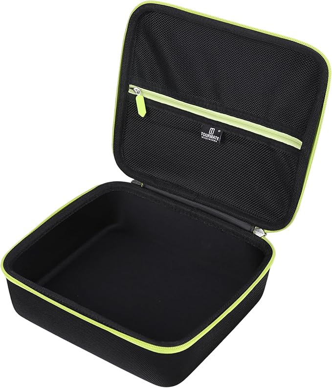 Hard Storage Case for RYOBI ONE+ 18V Cordless 1/2 in. Drill PCL206B - Travel Case for RYOBI ONE+ 18V Cordless 1/4 in/18V,3/8 in Driver(Box for Sale) (Black & Green)