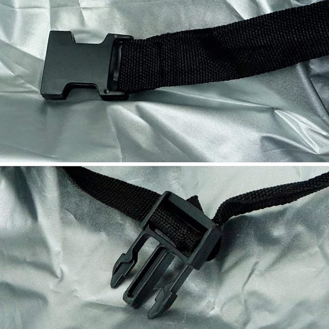 Titan Lightweight Poly 210T Car Cover for Sedans 186-202". Waterproof, UV Protection, Scratch Resistant, Driver-Side Zippered Opening. Fits Camry, Accord and More.