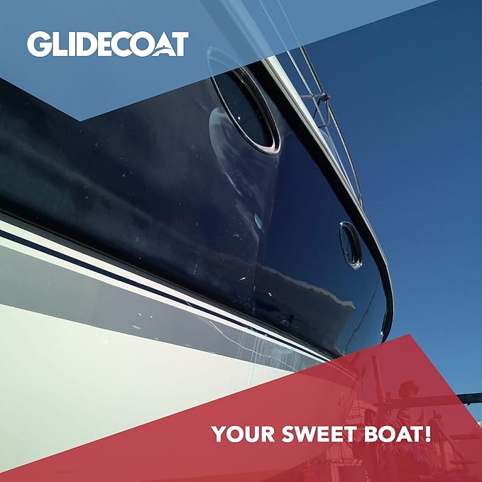 Glidecoat Marine Ceramic Coating (120ml)-Nano Ceramic Coating for Boats, Cars-Better Than Car Wax Polish and More Durable than Regular Ceramic Coating for Cars - Extremely Durable Coating (120mL)