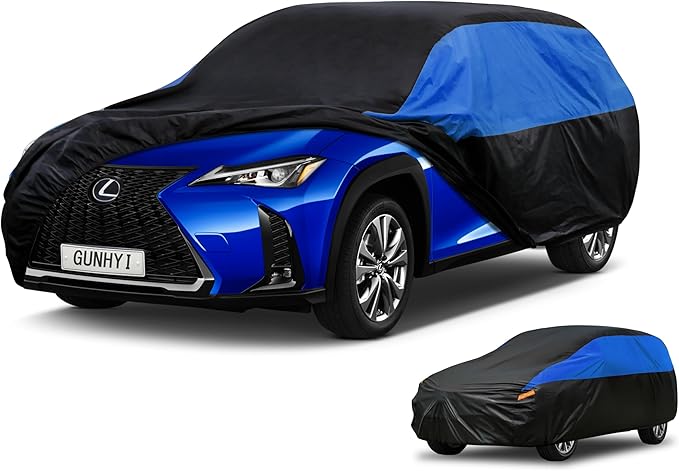 Lexus Car Cover Custom Fit Lexus UX UX200 UX250h UX300e Waterproof All Weather, Lightweight Full Exterior Cover Outdoor Sun UV Rain Dust Snow Wind Protection.