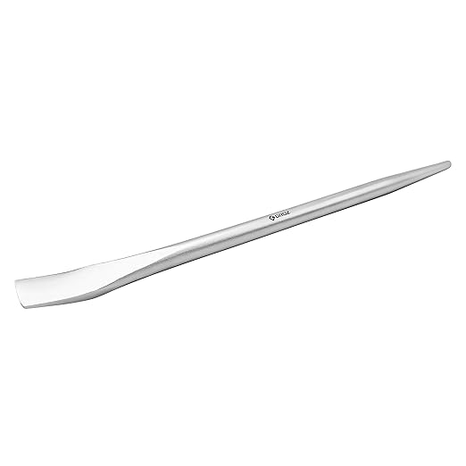 Groz 16-inch Aligning Pry Bar | Round Section | Zinc Plated | #33169