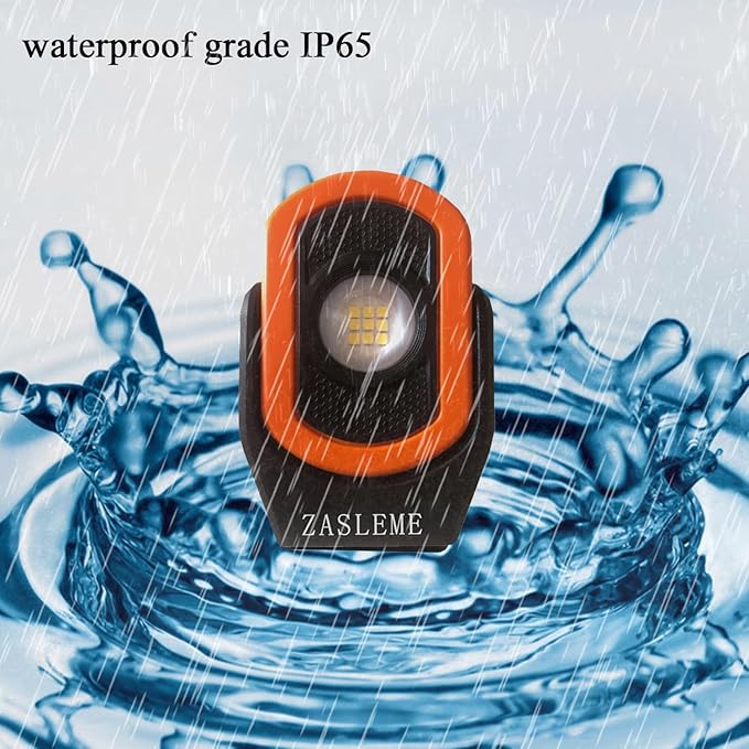 Upgrade 780 Lumens Little Cyclopia LED Rechargeable Work Light,Rechargeable Magnetic Work Light,USB Rechargeable Work Lights for Mechanics Workshop