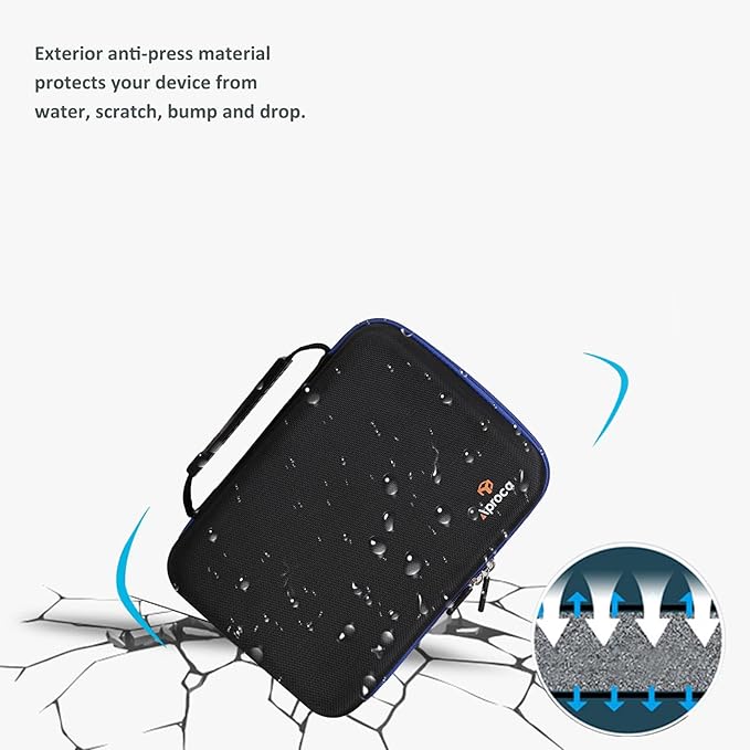 Aproca Portable Hard Storage Protective Case, for Powools Tire Inflator Portable Air Compressor Air Pump and Accessories