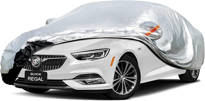 Car Cover Custom Fit Buick Regal (2009-2025) Waterproof for Automobiles, Oxford Sun Rain Dust Snow Protection (Ships from US Warehouse, Delivery 3-8 Days)