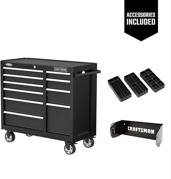 CRAFTSMAN S2000 41IN 10-DRAWER CABINET TRAY & HOLDER BK (CMST341102BK)
