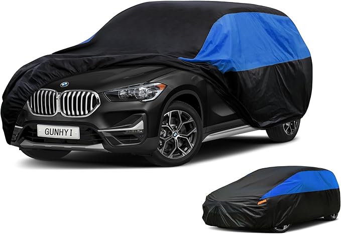 ΒMW Car Cover Custom Fit ΒMW X1 Waterproof All Weather, Lightweight Full Car Cover Outdoor Sun UV Rain Dust Snow Wind Protection.
