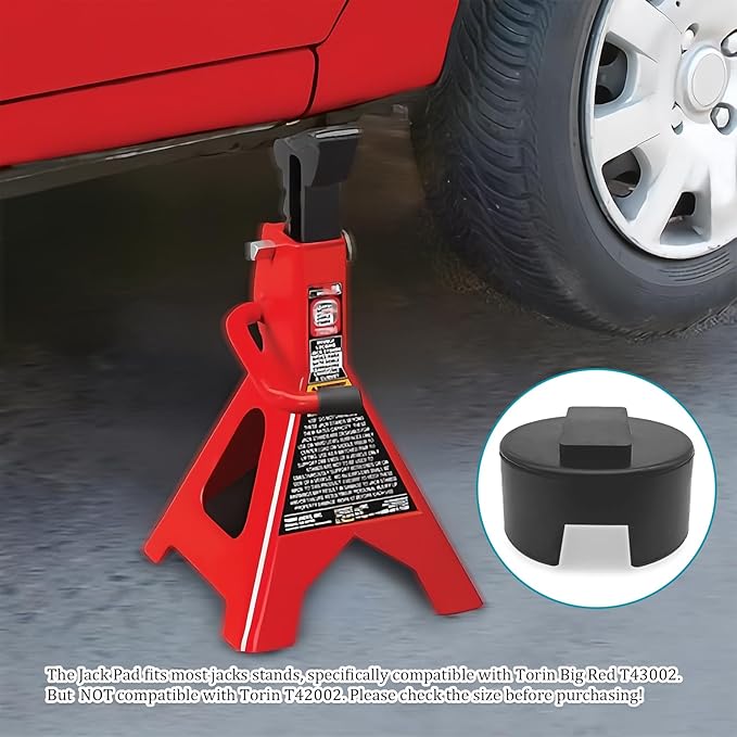 Jack Pad for BMW and Mini, Jack Pad Frame Rail Protector Adapter, Non-Slip Rubber Repair Adapter Tools Protects Your Car (2 Pack)