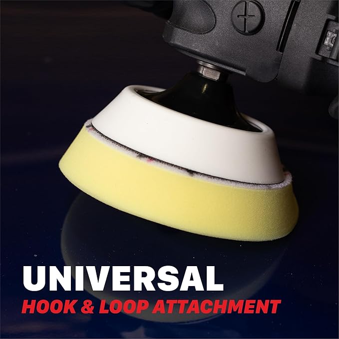 Maxshine 3" Universal Professional Rotary Polisher Backing Pad – High-Performance 75mm Hook & Loop Plate – 5/8" Thread – Compatible with All Rotary Polishers for Car Detailing