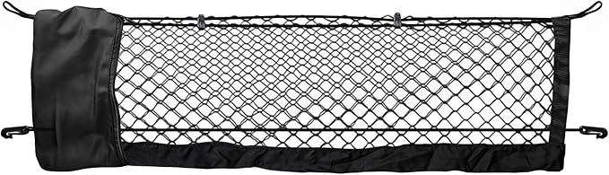 Envelope Style Trunk Mesh Cargo Net for GMC Yukon SLE SLT AT4 Denali 2021-2026 - Car Accessories - Premium Trunk Organizers and Storage - Cargo Net for SUV - Vehicle Carrier Organizer for GMC Yukon