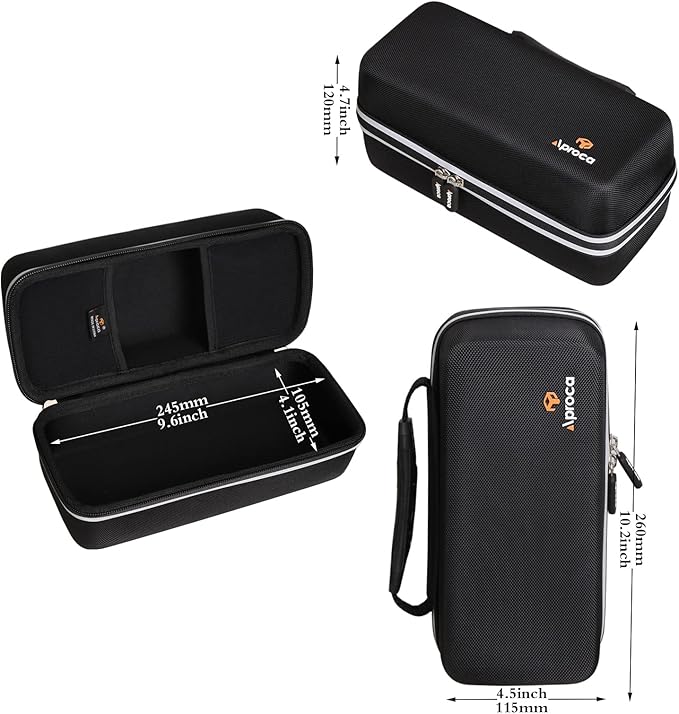 Aproca Case Compatible with HULKMAN Alpha85/Alpha85S/Alpha Pro Jump Starter, Portable Hard Storage Bag for Accessories (Case Only)