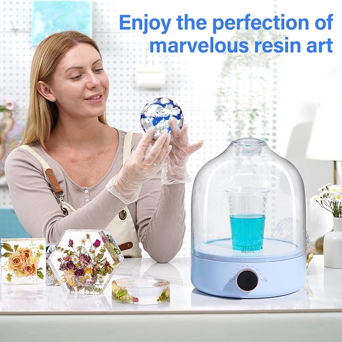 Bundle Resin Bubble Remover Machine and Heat Gun for Resin