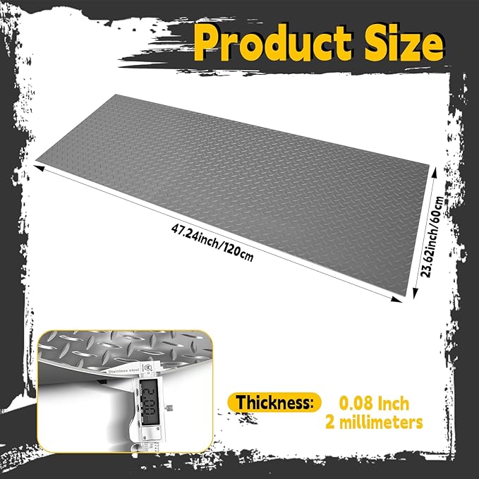 Workbench Mat, PVC Work Bench Mat with Non-Slip Texture, 2mm Thick Scratch & Stain Resistant Surface for Painting, Woodworking, Crafting, Building and Tool Protection (Grey, 23.62" x 47.24")