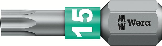 Wera 05008883001 Kraftform Kompakt Stubby magazine RA 1, Stubby Ratchet Screwdriver with Bit Magazine, 6 pieces