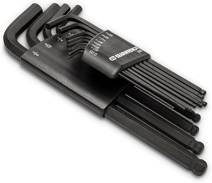 GEARWRENCH 13 Piece Long Ball End SAE Hex Key Set - 83524