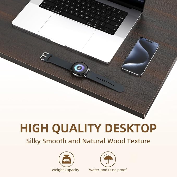 Universal Solid One-Piece Wood Table Top, 60"x24"x1" Workbench Top - Rectangular Particle Board for Standing Desk, Home Office Desk Countertop DlY, Washer Dryer, Coffee, Bar Tabletop