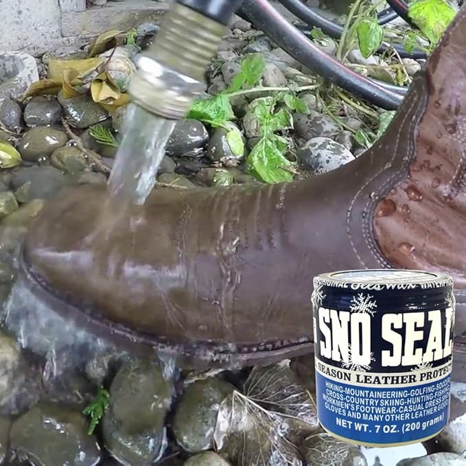 Atsko Sno-Seal 1330 Original Beeswax Waterproofing (7 Oz Net Weight/ 8 Oz Overall Weight)