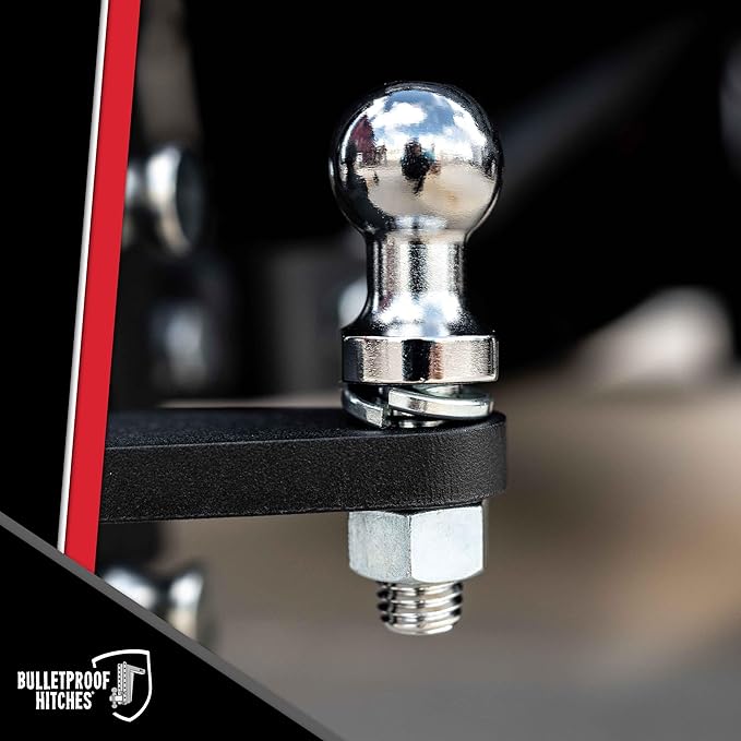 BulletProof Hitches - 1-1/4" Hitch-Mounted Sway Control Ball - Replacement Ball for Mounting Sway Control System - Solid Steel, Corrosion-Resistant