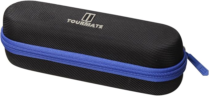 Tourmate Hard Storage Case for 7350-5 Cordless Rotary Tool - Travel Case for Tarlido/GOXAWEE/Saker/Cordless Rotary Tool Kit(Only Box)（Black & Blue）