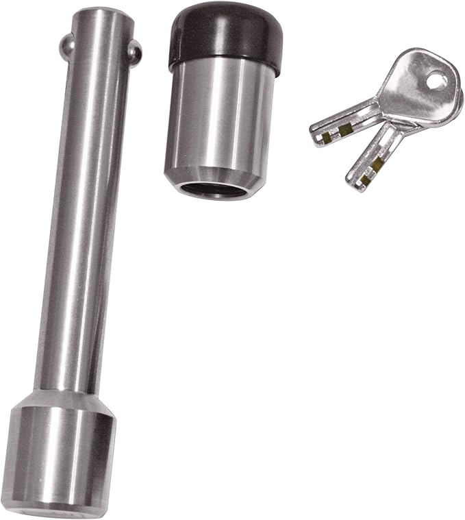 Reese Towpower 7030300 Professional 5/8" Chrome DogBone Style Receiver Lock