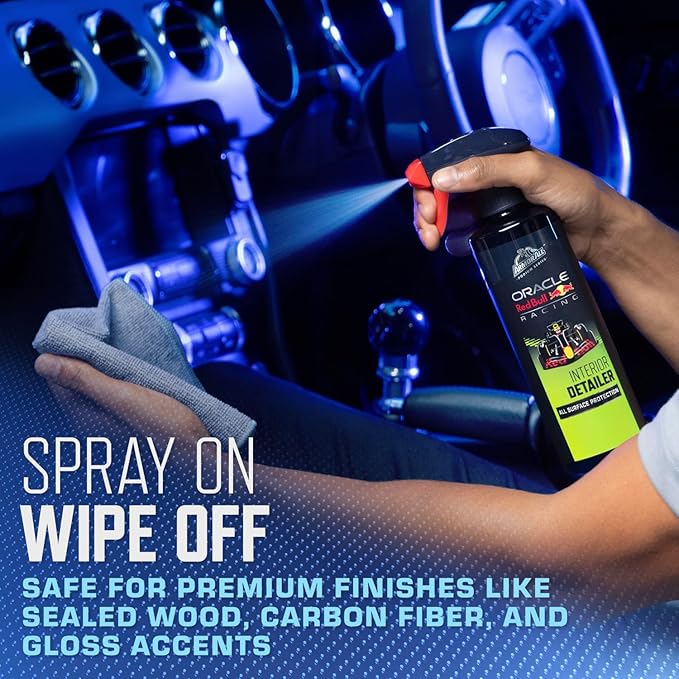 Armor All Podium Series Interior Detailer Spray, 16 fl oz, Car Detailing Spray Developed in Collaboration With Oracle Red Bull Racing