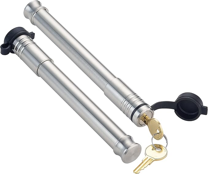 61582 | 2 Pack, Keyed Alike, Gooseneck Coupler Lock for Gen-Y Hitch Gooseneck Torsion Suspension Coupler - Fits Coupler Only - Does NOT FIT Vehicle Receiver