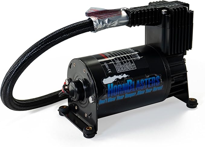 HornBlasters HB-2L Air Compressor - 150 PSI Capable - 18 Amps