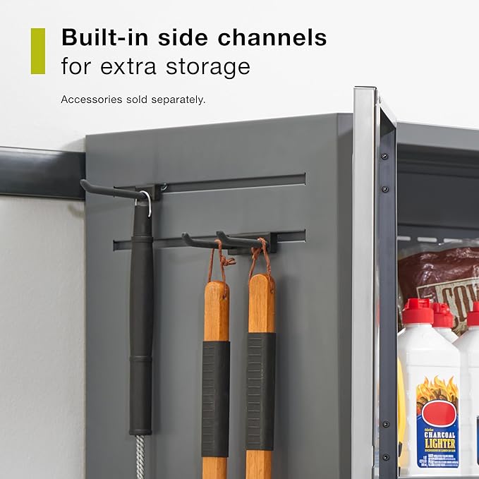 Rubbermaid FastTrack Single 2-Door Cabinet, Garage Storage Systems, Garage Organization