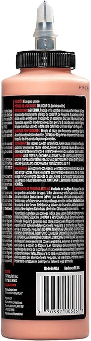 Meguiar's DA Microfiber Correction Compound D30016, Car Compound for Use with a DA Polisher and Microfiber Cutting Disc, Removes Swirls, Scratches, Water Spots, and Oxidation, 16 Oz