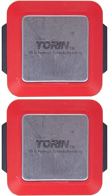 Big RED MTOMP222PK Torin Tool Storage Organizer: Magnetic 2" x 2" Pegboard Panel, 2 Pack