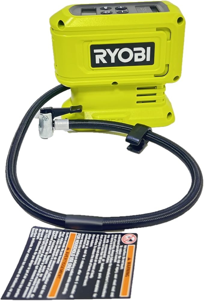 RYOBI ONEAND 18V Cordless HIGH Pressure INFLATOR Tool ONLY PCL001B