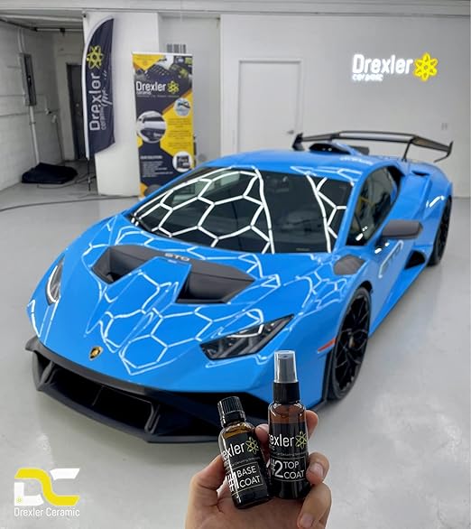 Coating Kit (30ml + 50ml) – Professional Car Paint Protection, High Gloss, Hydrophobic, Long-Lasting Shine 3–5 Years, Complete DIY Detailing Kit 9H Hardness