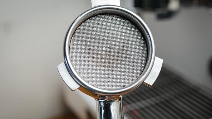 Espresso Funnel 58mm and Puck Screen Set - Includes Stainless Steel Portafilter Funnel and 3pcs Filters for 58mm Portafilter Baskets