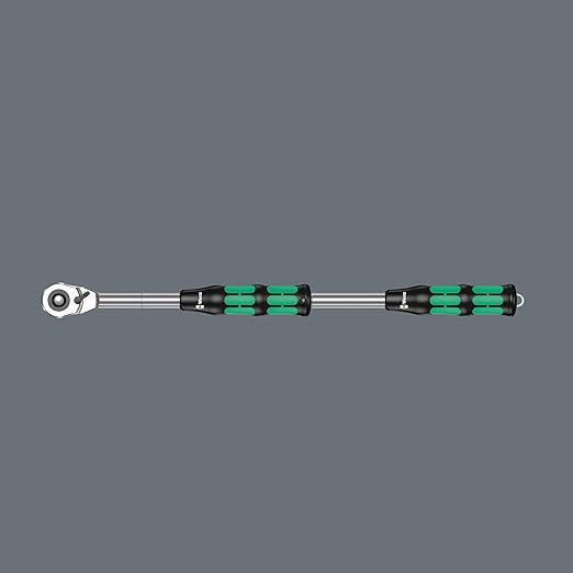 WERA 05004090001 8006 SC 1 Zyklop Hybrid Ratchet Set, 1/2" Drive, Metric, 13 Pieces