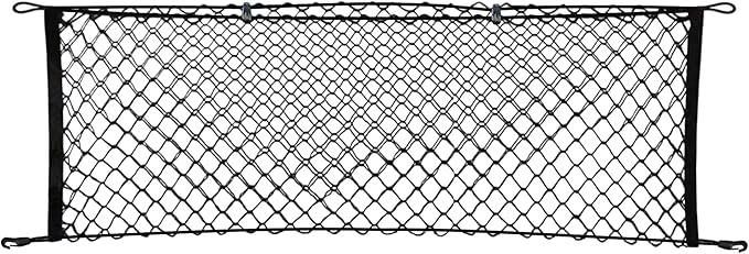 Envelope Style Trunk Mesh Cargo Net for Toyota Camry 2012-2017, Automotive Exterior Accessories - Premium Car Storage Organizers, Cargo Bed Net for Pickup Truck, Smart Vehicle Storage Organizer