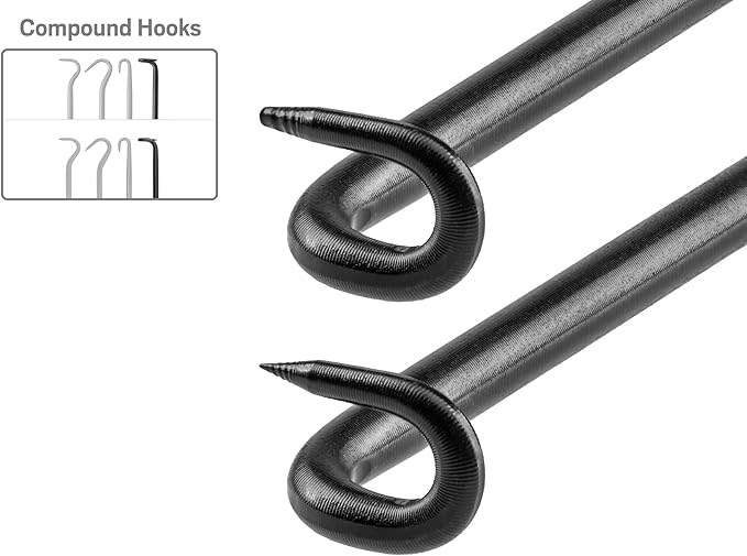 TEKTON Pick, Hook, Probe, and Mini Pry Bar Set (27-Piece) | LVR10006 | Made in USA
