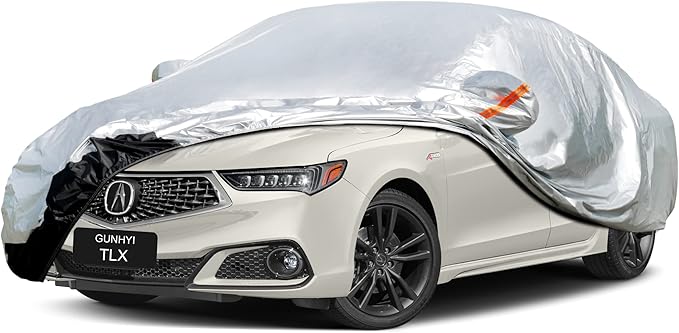 Car Cover Custom Fit Acura TLX (2014-2025) Waterproof for Automobiles, Oxford Sun Rain Dust Snow Protection (Ships from US Warehouse, Delivery 3-8 Days)