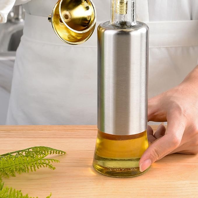 Kitchen Funnel Set, 3 Pieces Gold Stainless Steel Funnel Set Narrow Valve Rod Kitchen Oil Liquid Transferring for Canning Kitchen Tools Kitchen Gadgets Accessories