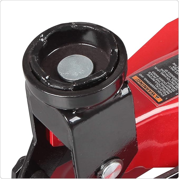 BIG RED T82012 Torin Hydraulic Trolley Service/Floor Jack with Blow Mold Carrying Storage Case, 2 Ton (4,000 lb) Capacity, Red