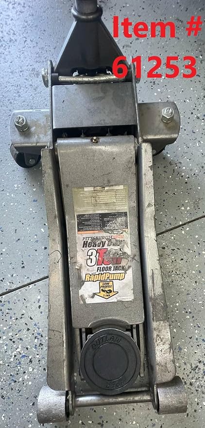 Replacement Jack Saddle Pad for Harbor Freight Pittsburgh 3 Ton Low-Profile Floor with Rapid Pump